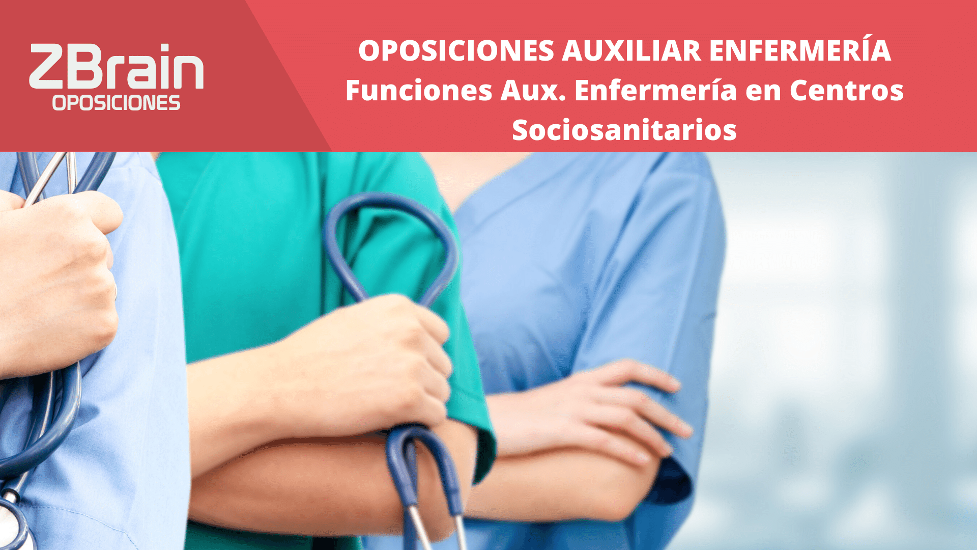 Trabajar en Centro Sociosanitario | Auxiliares de Enfermería