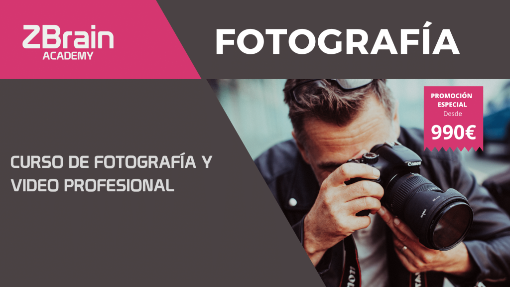 CURSO DE FOTOGRAFÍA Y VIDEO PROFESIONAL 2 CURSO DE FOTOGRAFÍA Y VIDEO PROFESIONAL 1