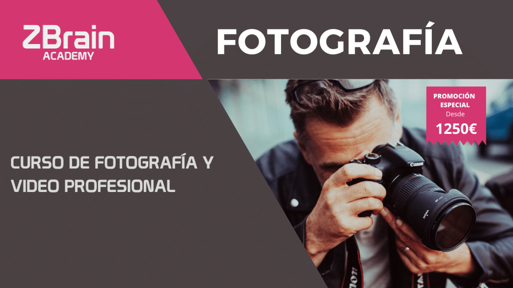 Curso de Fotografía y Vídeo profesional 2 Curso de Fotografía y Vídeo profesional 1