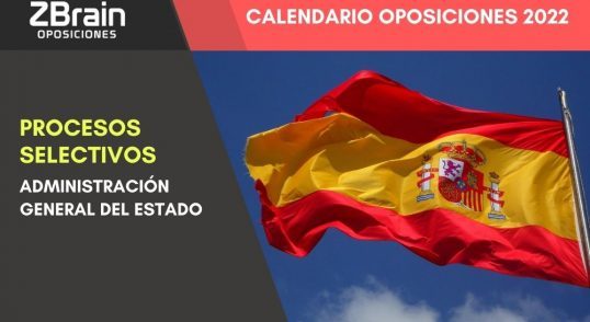 Calendario de Oposiciones 2022