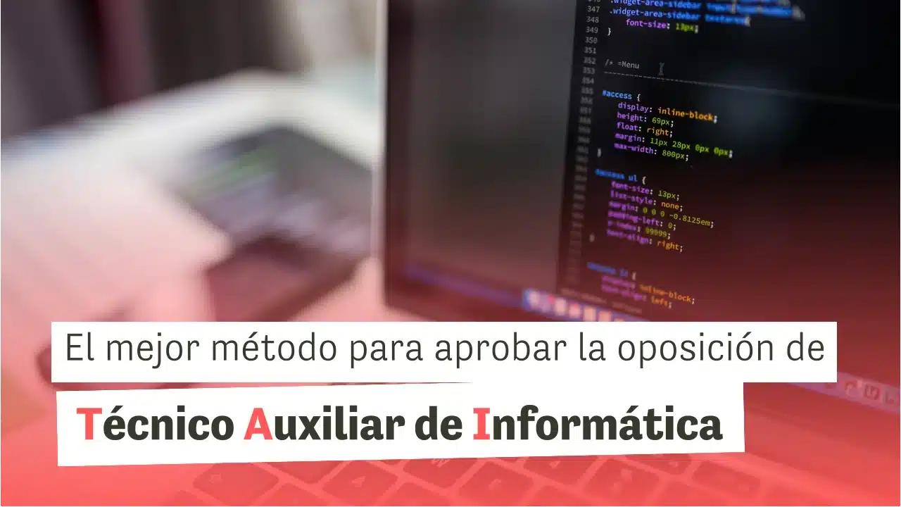 Oposiciones Técnico Auxiliar Informática (TAI)